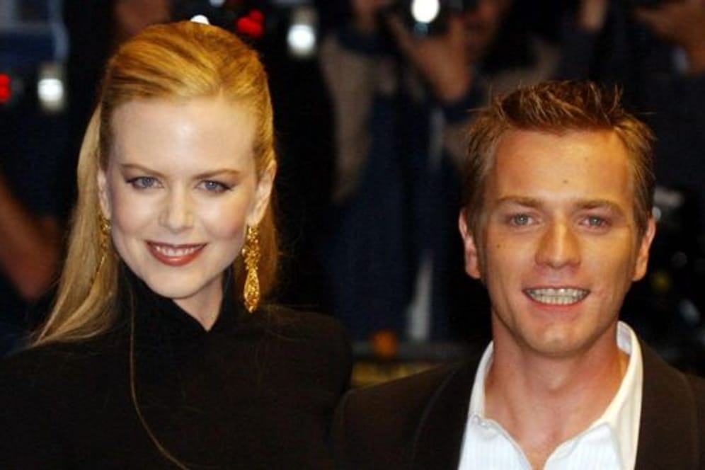 Nicole Kidman und Ewan McGregor 2001 bei der Premiere von "Moulin Rouge" in London.