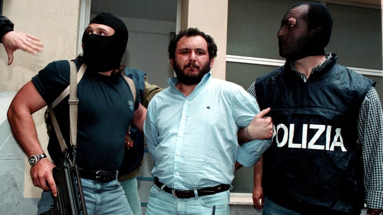 Mafia-Boss Giovanni Brusca: 1996 war er festgenommen worden.