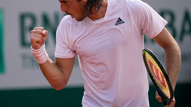 Hat bei den French Open Runde drei erreicht: Stefanos Tsitsipas.