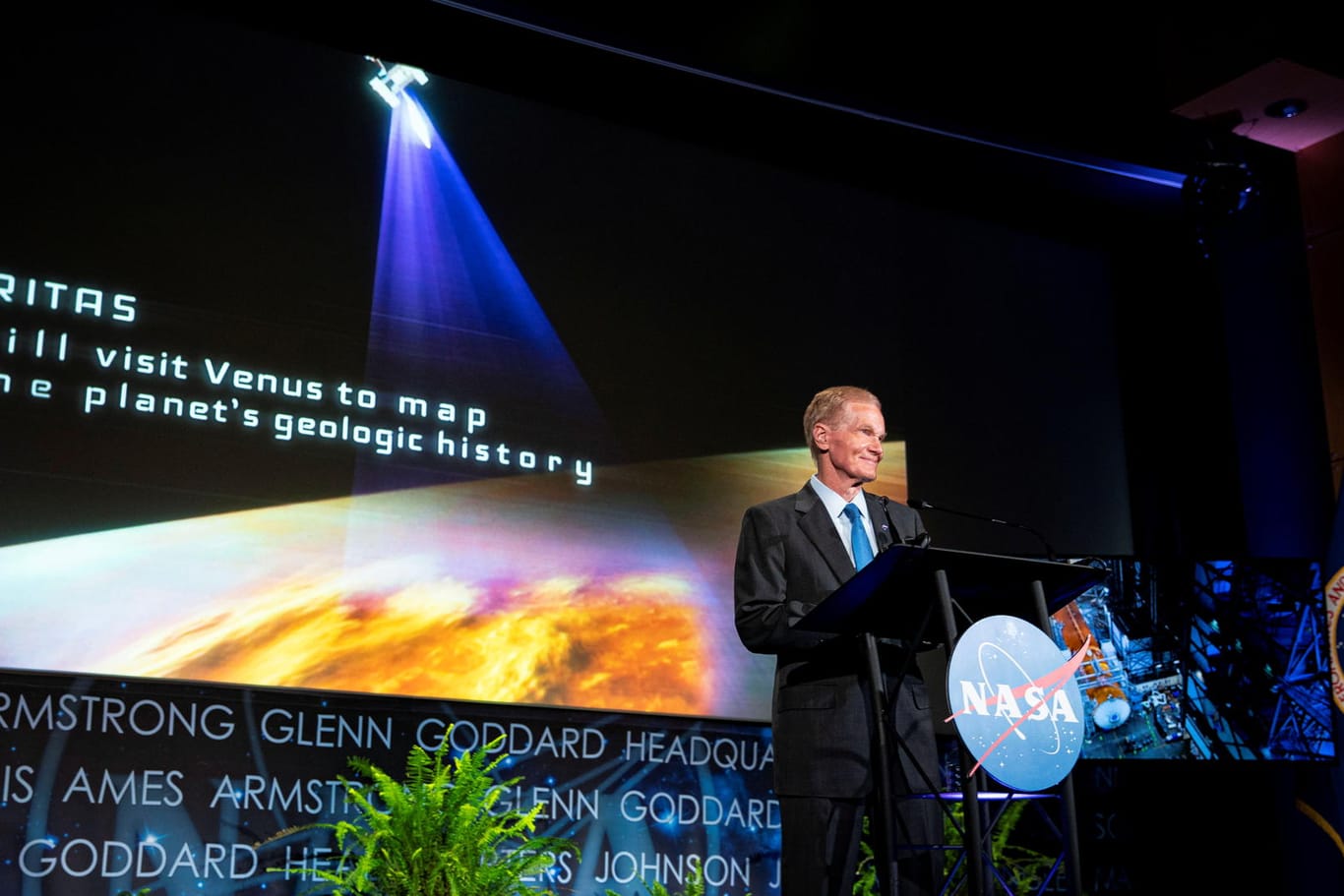 NASA Administrator Bill Nelson: Die US-Raumfahrtbehörde hat zwei Missionen zur Venus angekündigt.