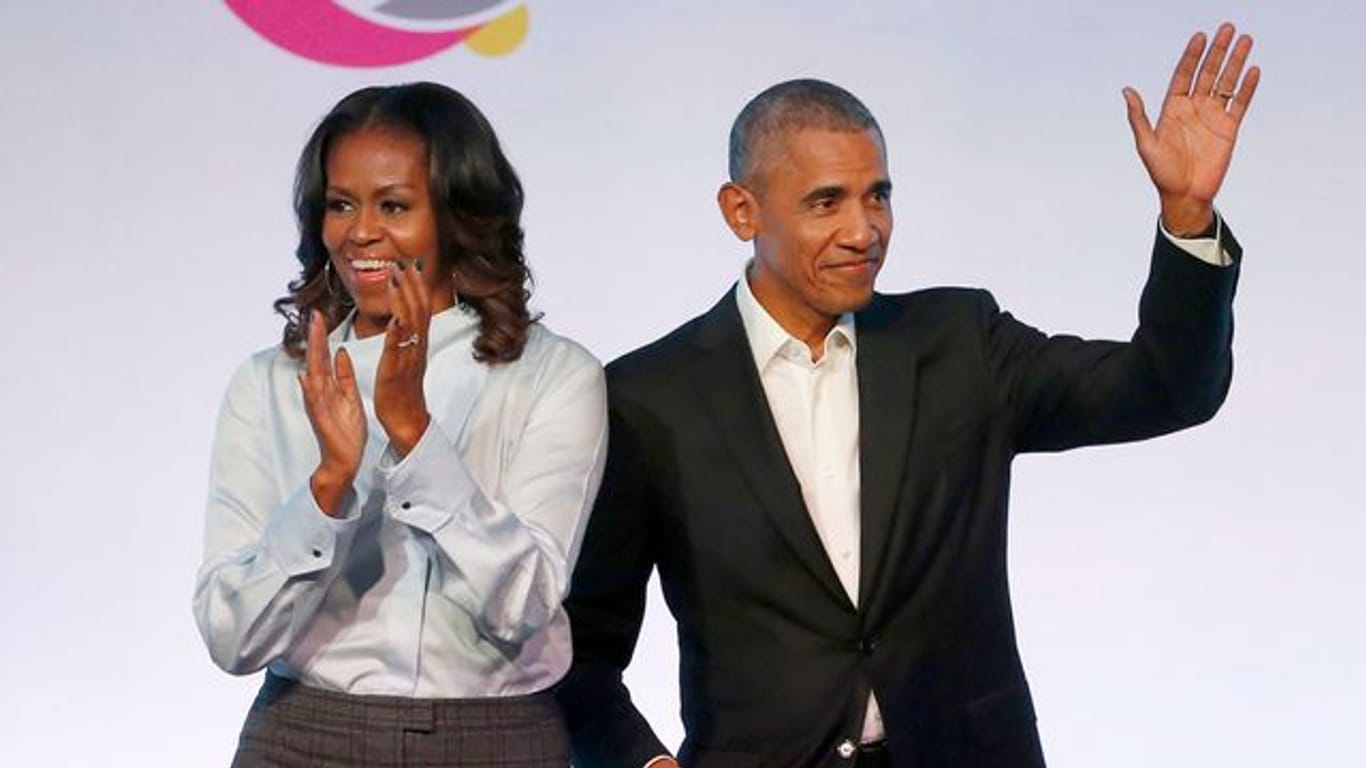 Das ehemalige US-Präsidentenpaar Michelle und Barack Obama arbeiten an einer Animationsserie für Kinder.