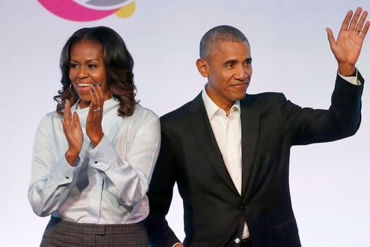 Das ehemalige US-Präsidentenpaar Michelle und Barack Obama arbeiten an einer Animationsserie für Kinder.