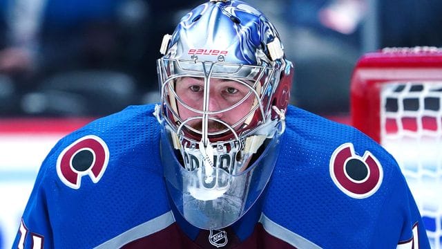 Philipp Grubauer hielt stark und feierte mit Colorado erneut einen Sieg.