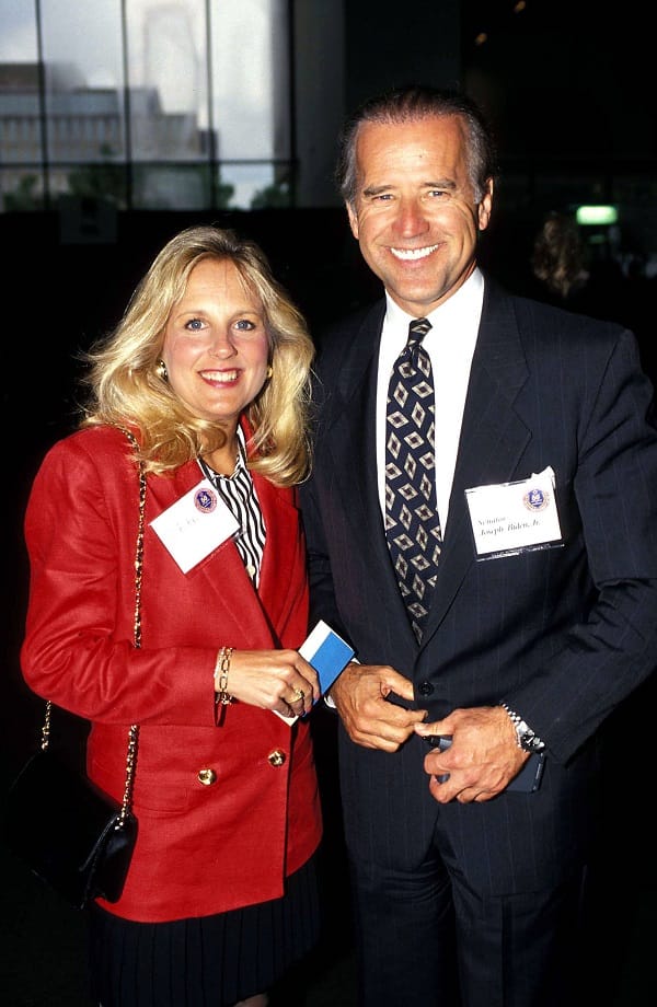 Jill und Joe Biden im Jahr 1994