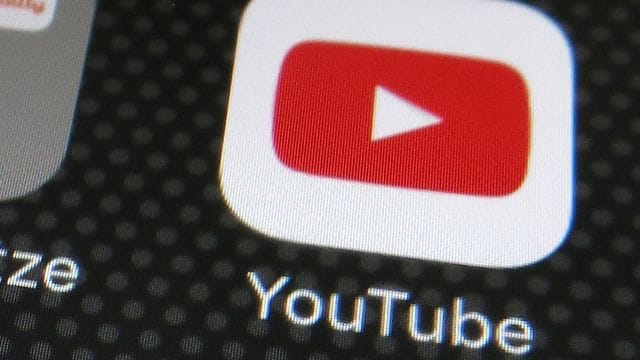 Youtube auf einem Smartphone.