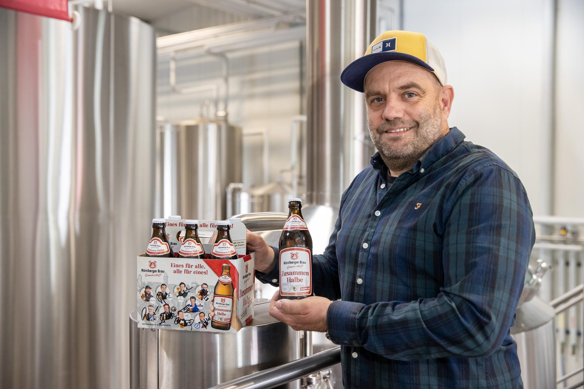 Stefan Stretz von Schanzenbräu (Archivbild): Bei der Nürnberger Brauerei freut man sich über die Preiserhöhung bei den Konkurrenten.