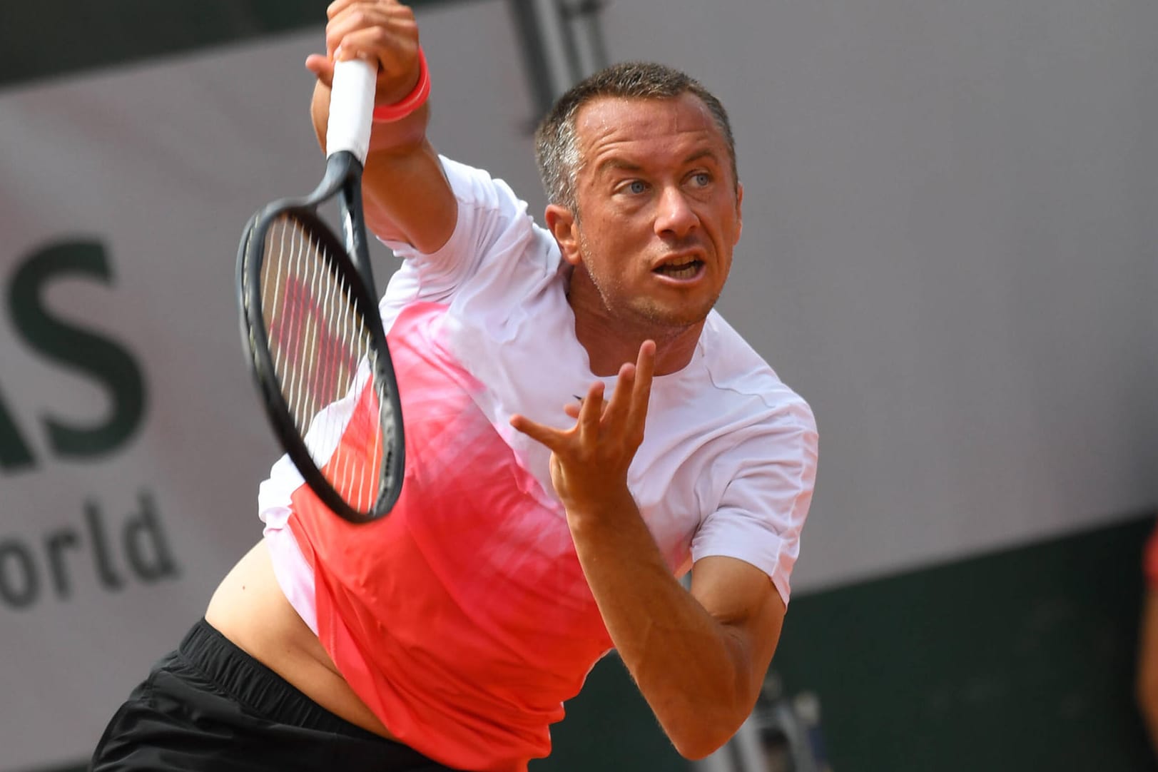 Philipp Kohlschreiber: Der Tennis-Routinier ist bei den French Open überraschend in die dritte Runde eingezogen.