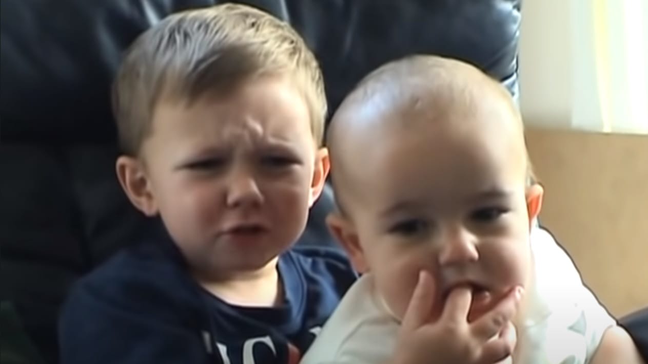 Charlie bit my finger: Das putzige Video der beiden Brüder machte sie offenbar reich Charlie bit my finger: Das putzige Video der beiden Brüder machte sie offenbar reich