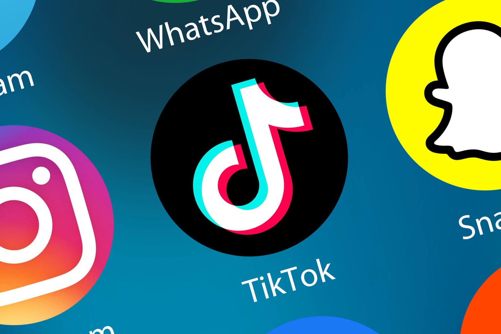 TikTok-App auf Smartphone: In den USA sammelt das Netzwerk jetzt biometrische Daten