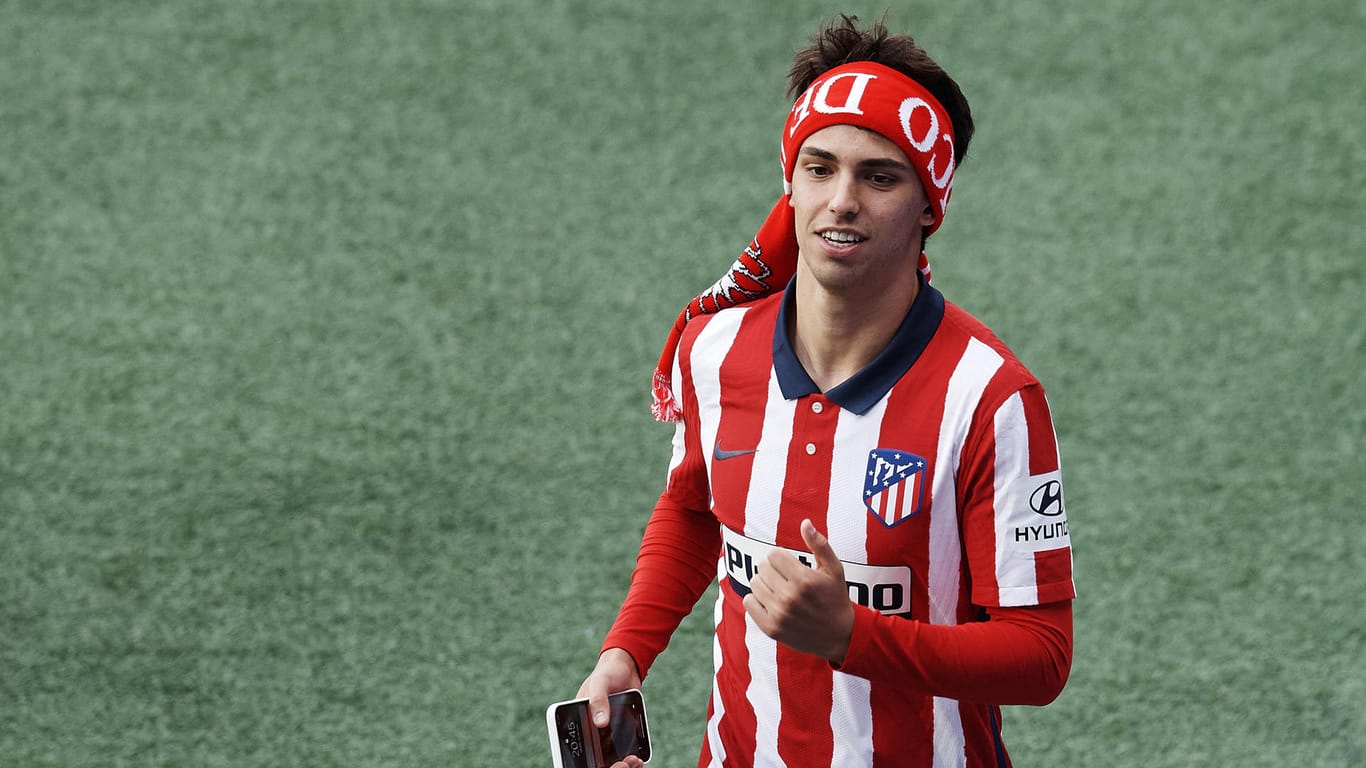 Der 21 Jahre alte João Félix wurde mit Atlético Madrid spanischer Meister.