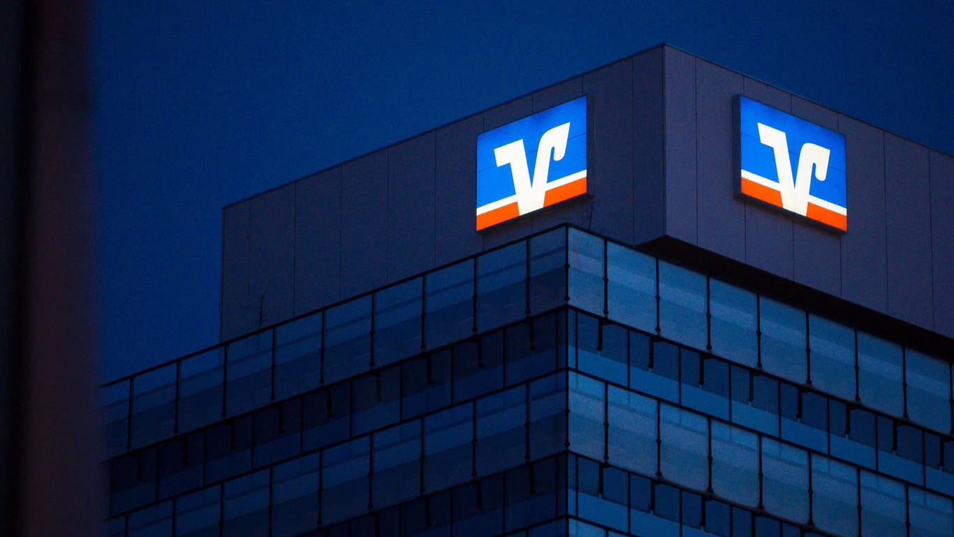 Volksbanken-Logo: Der IT-Dienstleister der Volksbanken wurde Opfer eines Cyberangriffs