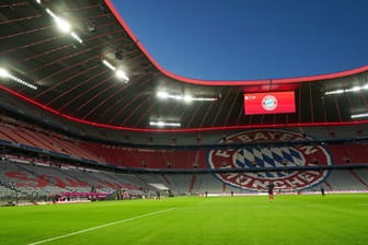 Die Allianz Arena in München: So leer wie in der abgelaufenen Bundesliga-Saison wird sie bei der EM nicht sein.