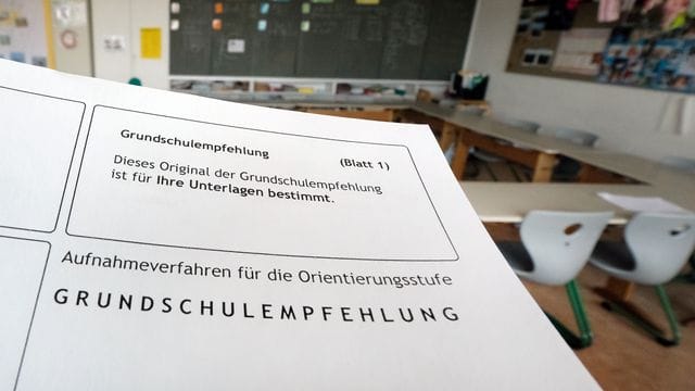 Grundschulempfehlung Grundschulempfehlung