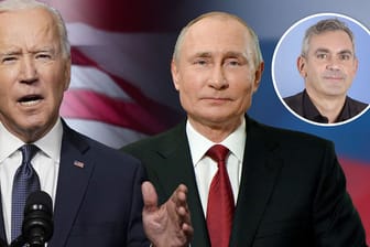 Nicht gerade die besten Freunde: US-Präsident Joe Biden und Russlands Staatschef Wladimir Putin