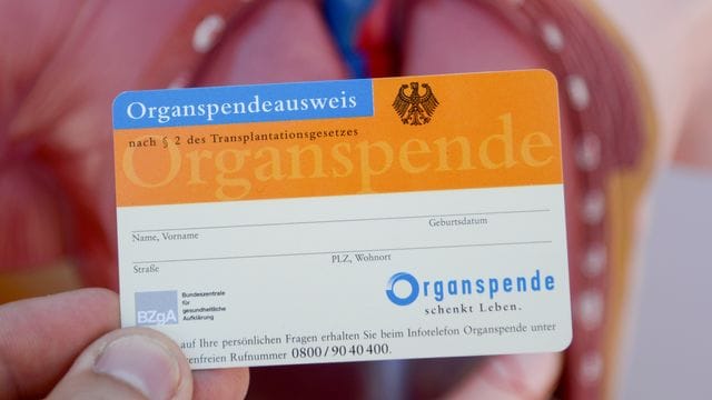 Organspenderausweis Organspenderausweis