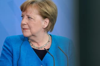 Bundeskanzlerin Angela Merkel: Sie will den CDU-Kanzlerkandidaten Armin Laschet unterstützen.