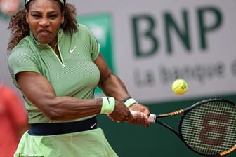 Ist bei den French Open eine Runde weiter: Serena Williams in Aktion.
