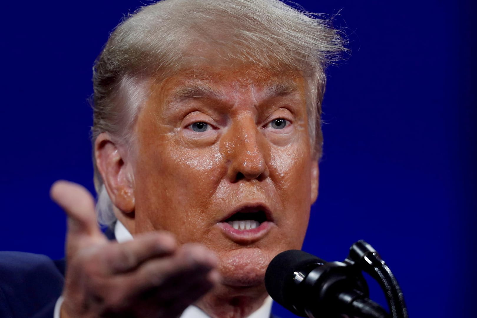 Der ehemalige US-Präsident Donald Trump: Facebook will ihn bis mindestens Anfang 2023 sperren.