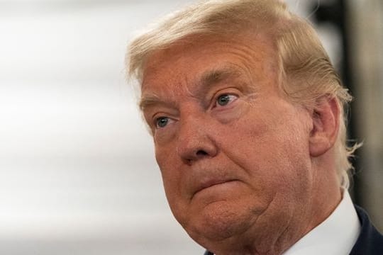 Der damalige US-Präsident Donald Trump Anfang November vergangenen Jahres.