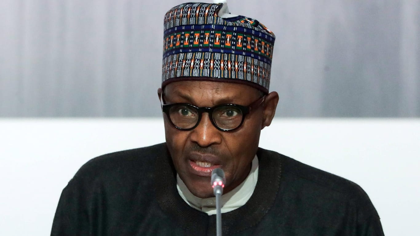 Nigerias Präsident Muhammadu Buhari: Die Regierung hat nun Twitter auf unbestimmte Zeit ausgesetzt.