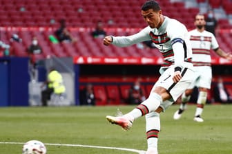 Cristiano Ronaldo: Der portugiesische Superstar blieb gegen Spanien torlos.