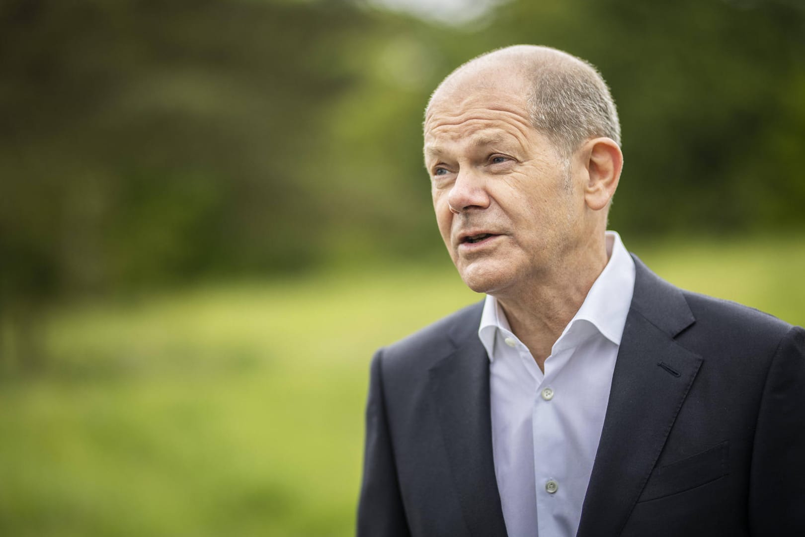 Bundesfinanzminister Olaf Scholz (SPD) bei einem Pressetermin. Er hat jetzt angekündigt, dass es bald eine Digitalsteuer geben wird.