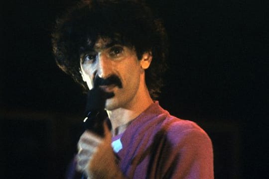 Frank Zappa bei einem Konzert in der Olympiahalle München.