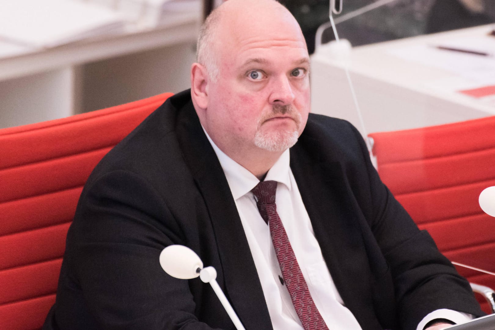 Potsdam, Sitzung des Landtags Brandenburg Andreas Galau (Vizepräsident Landtag Brandenburg, afd) während der Sitzung de