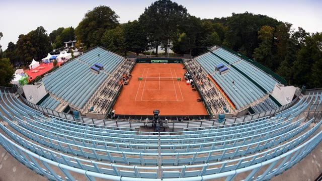 Das Steffi-Graf-Stadion auf der Anlage des LTTC Rot-Weiß.
