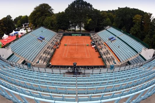 Das Steffi-Graf-Stadion auf der Anlage des LTTC Rot-Weiß.