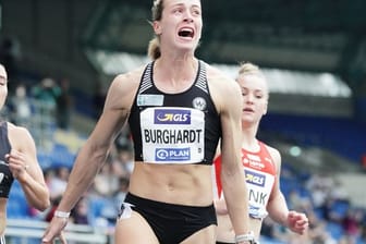 Alexandra Burghardt in Aktion