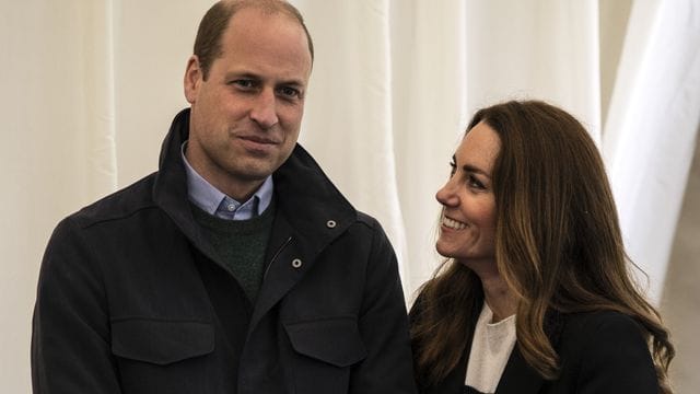 Kate, Herzogin von Cambridge, und Prinz William, Herzog von Cambridge. Kate, Herzogin von Cambridge, und Prinz William, Herzog von Cambridge.