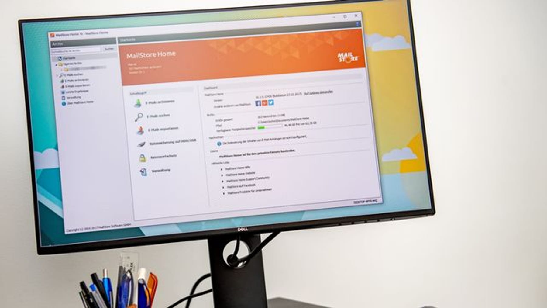 Nützliche Software Mailstore Home EMails archivieren leicht gemacht
