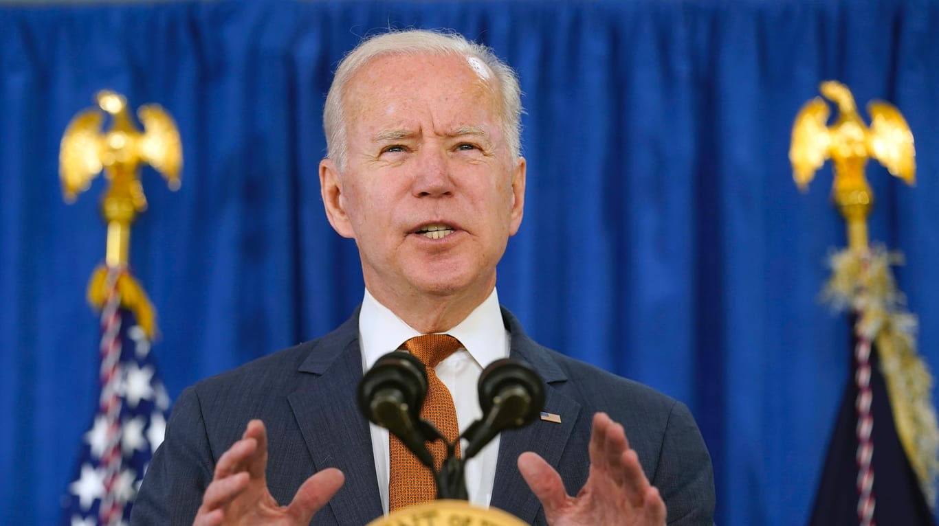 Joe Biden: Der US-Präsident befindet sich auf Europa-Reise.
