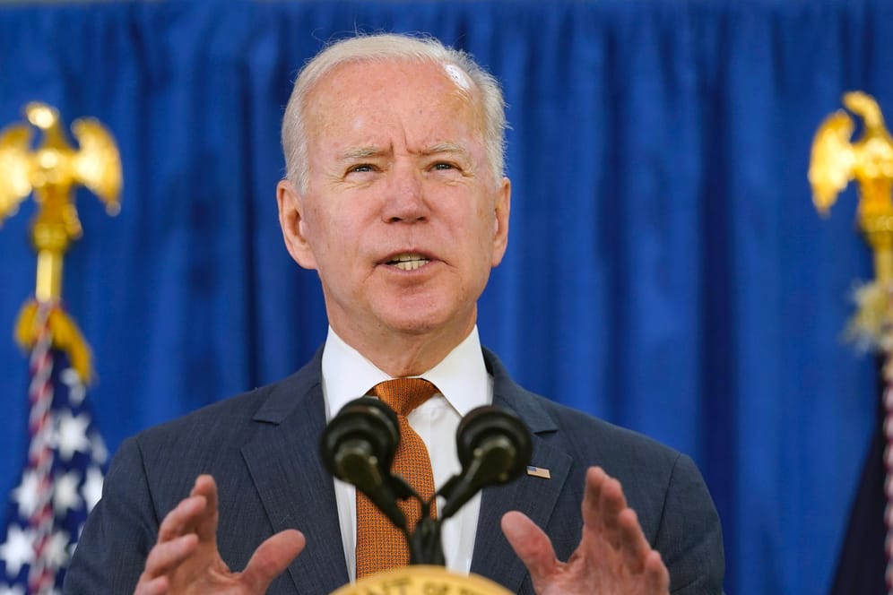 Joe Biden: Der US-Präsident befindet sich auf Europa-Reise.