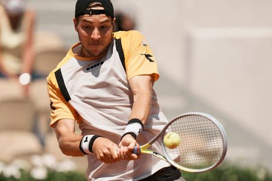 Jan-Lennard Struff schied bei den French Open in Paris aus.