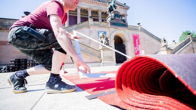Der rote Teppich wird auf der Museumsinsel ausgerollt Der rote Teppich wird auf der Museumsinsel ausgerollt