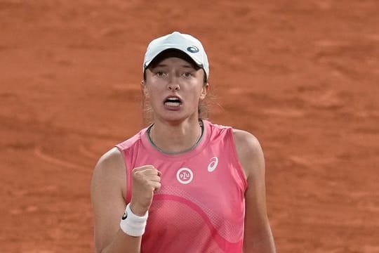 Iga Swiatek steht im Viertelfinale.