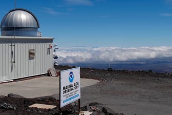 Eine Messstation in Hawaii: Wissenschaftler warnen vor steigender CO2-Konzentration in der Erdatmosphäre.