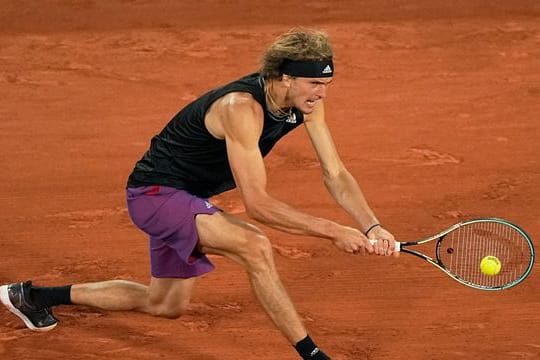 Hat sich bei den French Open kontinuierlich gesteigert: Alexander Zverev.