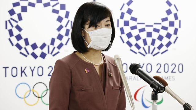 Hält eine nochmalige Verschiebung der Sommerspiele in Tokio für schwierig: Tamayo Marukawa, Japans Olympia-Ministerin. Hält eine nochmalige Verschiebung der Sommerspiele in Tokio für schwierig: Tamayo Marukawa, Japans Olympia-Ministerin.