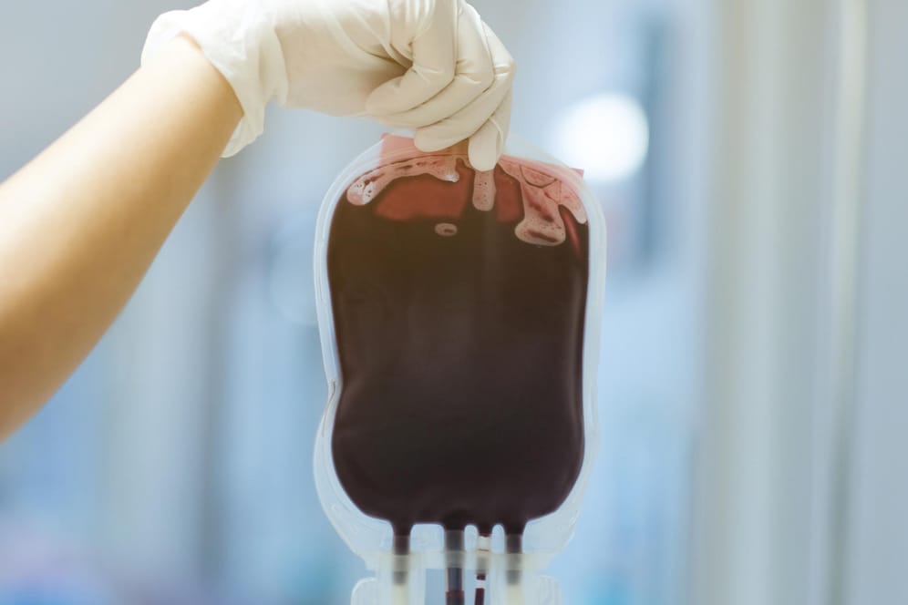 Blutspende: Die klassische Blutkonserve hält laut DRK 42 Tage.