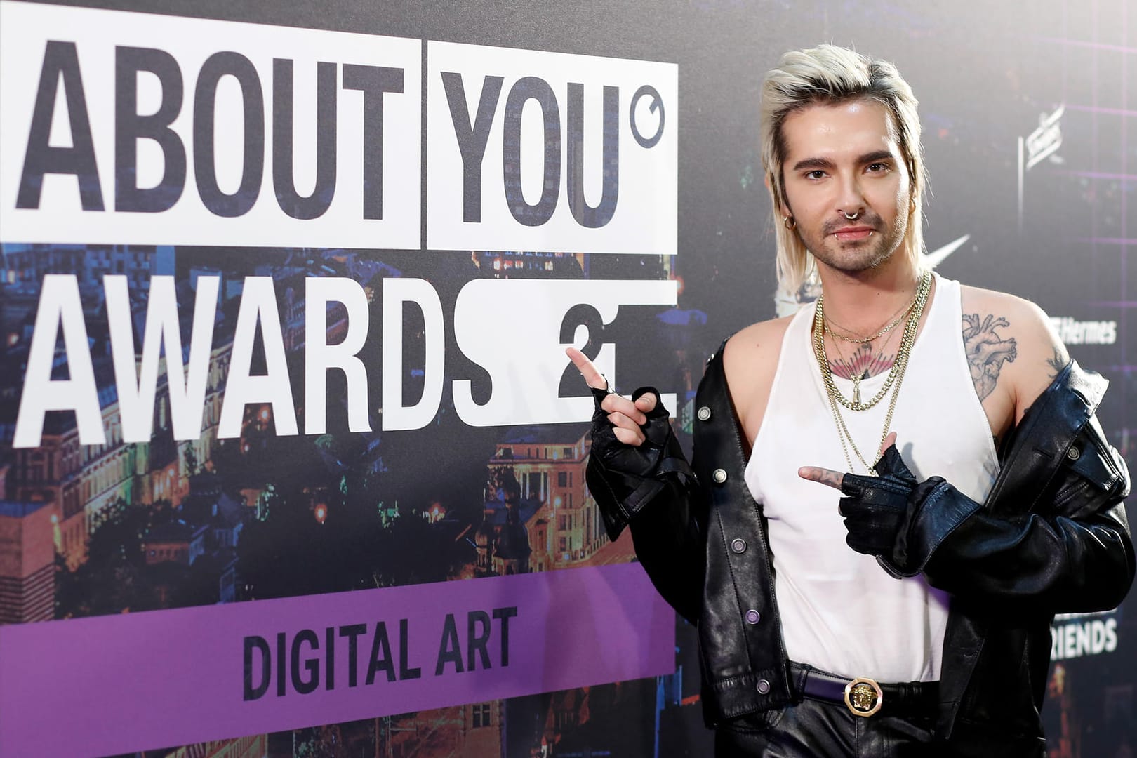 ABOUT YOU Awards 2021 (Archiv): Das offensive Werben mit Influencern wie Bill Kaulitz ist Teil der Strategie des Onlinemodehändlers About You.