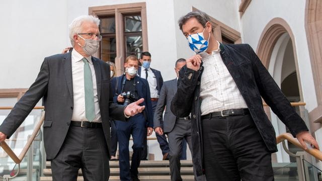 Winfried Kretschmann (l) und Markus Söder (r) Winfried Kretschmann (l) und Markus Söder (r)