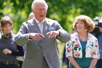 Der britische Prinz Charles bei einem Besuch in Oxford.
