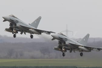 Kampfjets der Bundeswehr: Die Kampfjets befanden sich bereits in der Luft (Symbolbild).