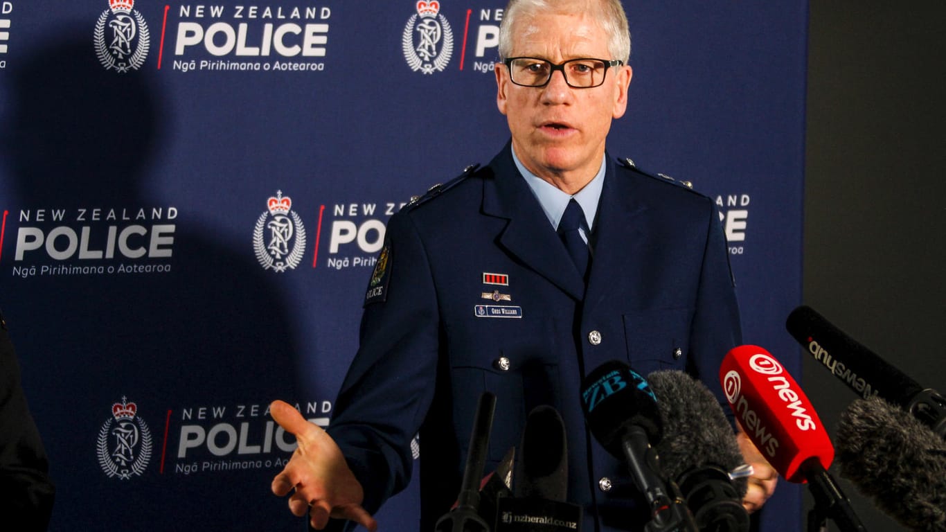 Greg Williams von der Australischen Nationalpolizei: Auch in Downunder gab es Hunderte Festnahmen.