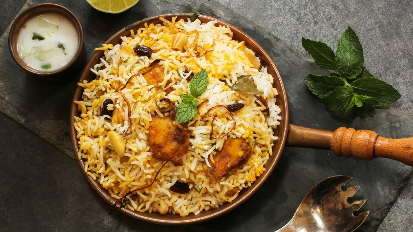 Biryani: Das Reisgericht ist eines der bekanntesten indischen Gerichte.