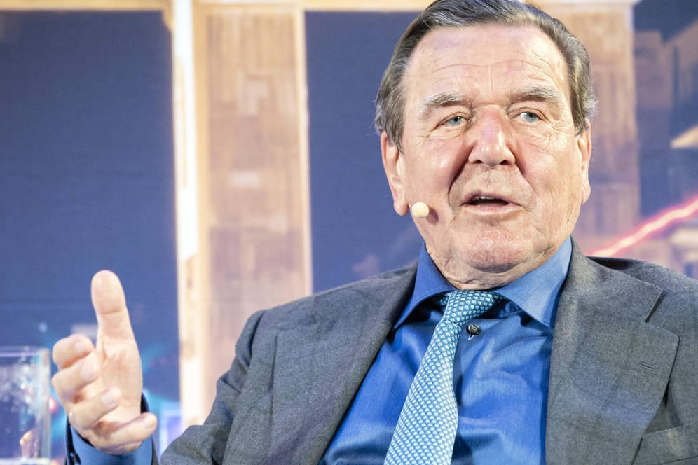 Gerhard Schröder: Der Altkanzler spricht im Podcast "Die Agenda" unter anderem über die Beziehungen zwischen Russland und China. (Archivbild)