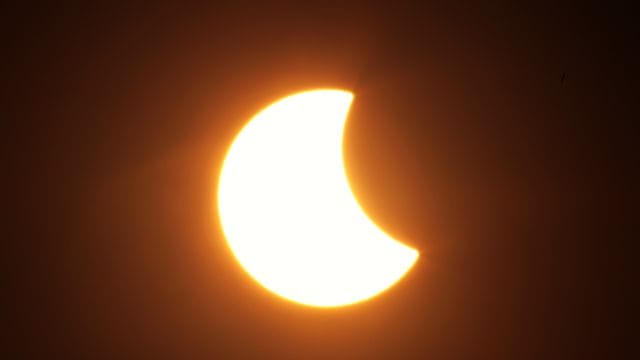 Partielle Sonnenfinsternis Partielle Sonnenfinsternis